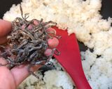 しらすと塩昆布の和チャーハン作り方4写真