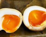 簡単煮卵☆ゆで玉子をめんつゆに入れるだけ作り方6写真