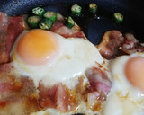 半熟目玉焼き★タレと絡めて目玉焼き丼*･作り方10写真