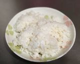 簡単！和風ライスボール鰹節と醤油を添えて作り方1写真