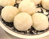簡単！和風ライスボール鰹節と醤油を添えて作り方2写真