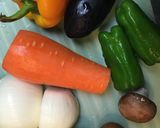夏野菜満載❤︎ラタトュイユとミネスト間♪作り方1写真