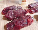 鹿肉ミルフィーユカツ作り方3写真