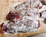 鹿肉ミルフィーユカツ作り方4写真