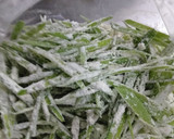 絹さやだけのかき揚げ作り方3写真