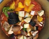 夏野菜満載❤︎ラタトュイユとミネスト間♪作り方7写真