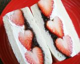 萌え断♪あんこと苺のホイップサンドイッチ作り方6写真
