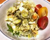 打ち豆とゆで卵で簡単！高タンパクサラダ作り方5写真