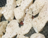 冷凍鶏肉活用●ゆで鶏のケチャ＆マヨソース作り方3写真