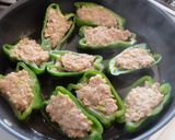 ピーマンの肉詰めの和風煮作り方3写真
