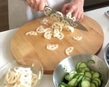 れんこんのきんぴら作り方1写真