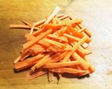 簡単ヘルシー☆人参セロリの変わりきんぴら作り方1写真