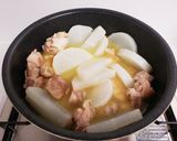 鶏もも肉と大根の照り煮作り方5写真