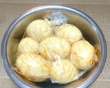 おつまみ♪味付け玉子作り方1写真