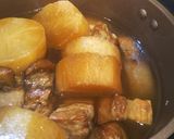 ガッツリご飯がすすむ！簡単！豚の角煮大根作り方4写真