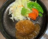 旬☆新玉ねぎソースのハンバーグ♪作り方8写真