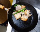 オイスターソース風味 厚切り豚バラサンド作り方7写真