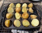 BBQで！じゃがいものトマトチーズ焼き作り方1写真