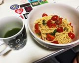 一人暮らしの味方！具なし和風パスタ作り方4写真