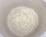 簡単♡ウマい♡ピリ辛ツナキムチ豆乳うどん作り方1写真