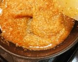 ねまがり竹・ワラビ水煮お野菜辛味噌がけ作り方3写真