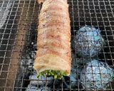 BBQで!小葱の豚バラロール焼き作り方2写真
