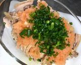 ヘルシー蒸し鶏のもみじおろしとポン酢和え作り方5写真