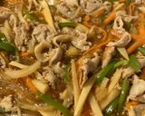 豚肉で簡単チャプチェ作り方8写真