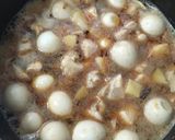 炊飯器で鶏肉おこわ作り方8写真