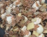 炊飯器で鶏肉おこわ作り方9写真