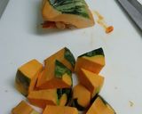 野菜果物で簡単ゼリー（南瓜のゼリー)作り方1写真