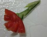 母の日の｢カーネーション｣【生春巻き】作り方3写真