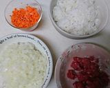 【簡単 牛肉チャーハン】作り方1写真