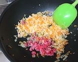 【簡単 牛肉チャーハン】作り方2写真