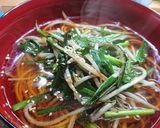 ぶっかけニラもやしひやむぎ作り方6写真