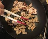 小松菜と豚肉のうまうま丼作り方2写真