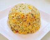 ニラ炒飯作り方6写真