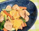 エリンギと卵のオイスターバター炒め作り方5写真
