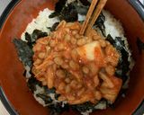 コスパ◎ 食欲全開！豚こま肉のスタミナ丼作り方3写真