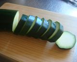 味噌マヨこんがり★ズッキーニのグリル★作り方1写真