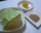 たくあん入りあえ物@倉敷市学校給食作り方1写真