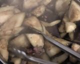 ビーフ・バジル・茄子の炒め物・タイ料理作り方2写真