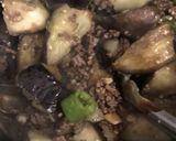 ビーフ・バジル・茄子の炒め物・タイ料理作り方3写真