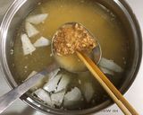 すり身の味噌汁(富山の郷土料理)作り方5写真