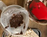15分de玄米ポン菓子のチョコがけ作り方6写真
