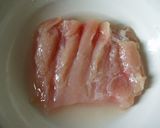 ヘルシー！ゴーヤと蒸し鶏のごま酢和え！作り方2写真
