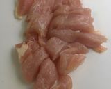鶏の天ぷら（かしわ天）作り方1写真