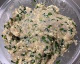 絶品☆鶏ひき肉と豆腐のつくねバーグ作り方3写真