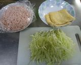油あげのきゃべつ詰め焼き作り方1写真