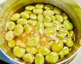 そら豆の甘じょっぱ煮♡ぉつまみ♡作り方5写真